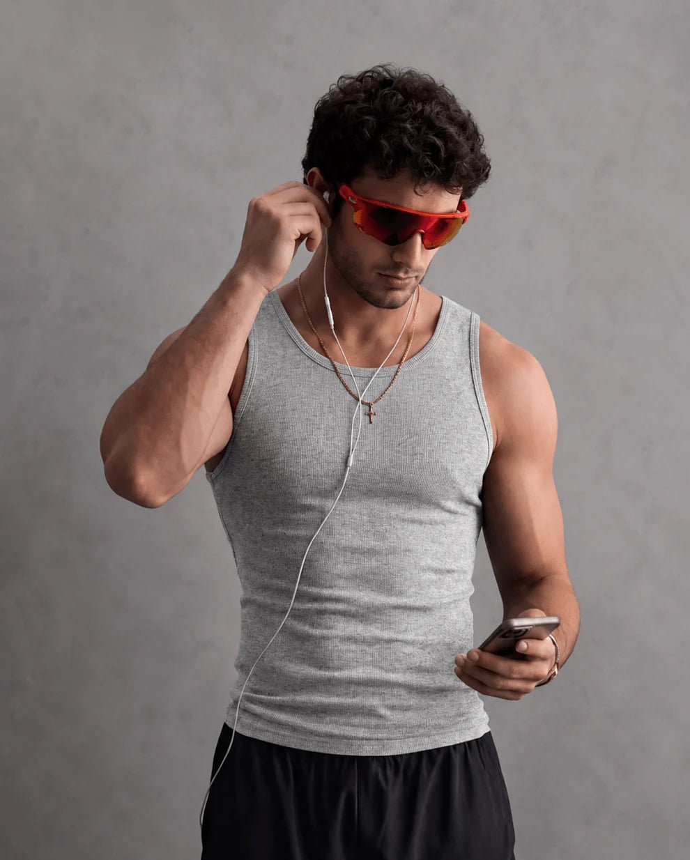 Ribbed Tank (pack of 3) 220 GSM - Organic Cotton